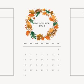 Autumn November iPad wallpaper