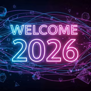 Welcome 2026 wallpaper