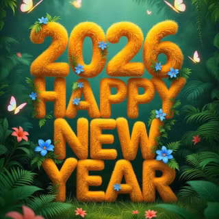 New Year 2026 iPhone wallpaper