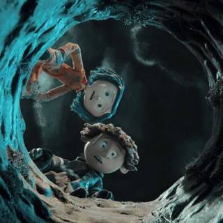 Wybie and Coraline wallpaper