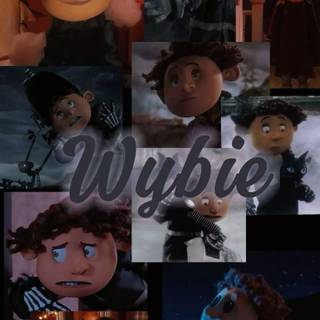 Wybie and Coraline wallpaper