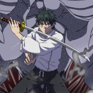 Yuta Okkotsu sword wallpaper