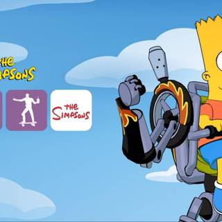 Fortnite Simpsons wallpaper