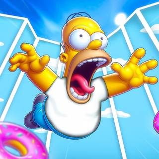 Fortnite Simpsons wallpaper