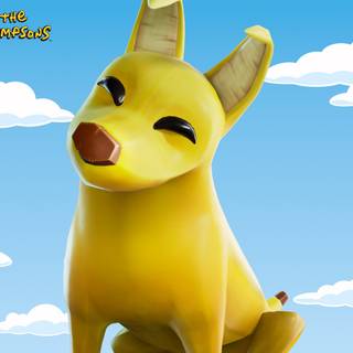 Fortnite Simpsons wallpaper