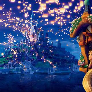 Rapunzel laptop wallpaper