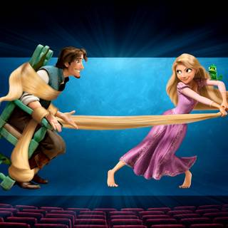 Rapunzel laptop wallpaper