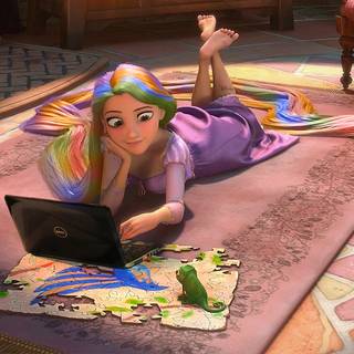 Rapunzel laptop wallpaper