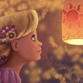 Rapunzel laptop wallpaper