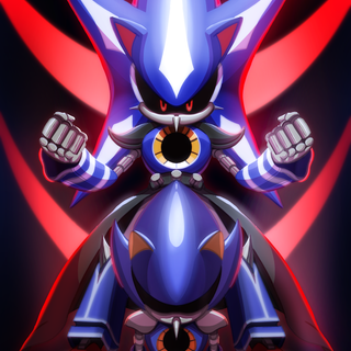 Sonic and Metal Sonic wallpaper