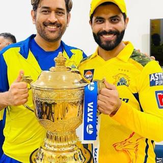 Jadeja and Dhoni wallpaper