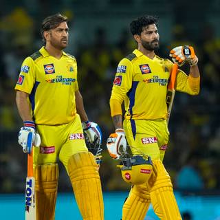 Jadeja and Dhoni wallpaper