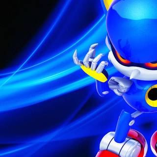 Sonic and Metal Sonic wallpaper