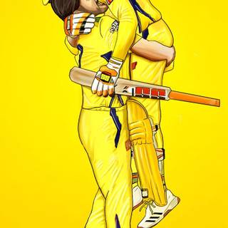 Jadeja and Dhoni wallpaper