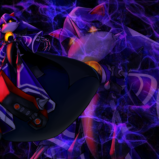 Sonic and Metal Sonic wallpaper