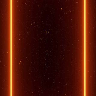 Orange glow wallpaper