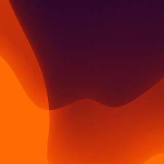 Orange glow wallpaper