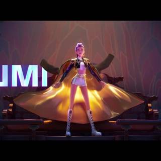 Huntrix Rumi wallpaper