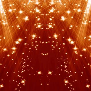 Orange glow wallpaper