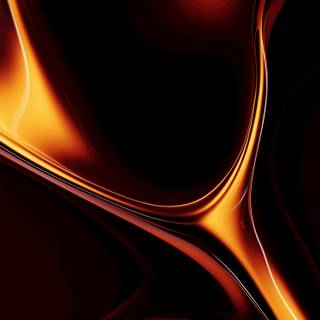 Orange glow wallpaper