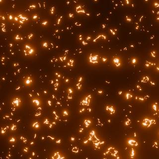 Orange glow wallpaper