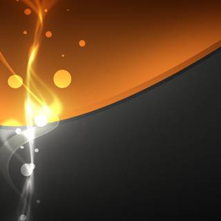 Orange glow wallpaper