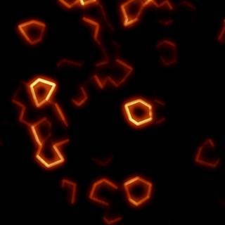 Orange glow wallpaper