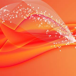 Orange glow wallpaper