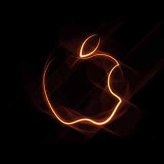 Orange glow wallpaper