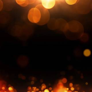 Orange glow wallpaper