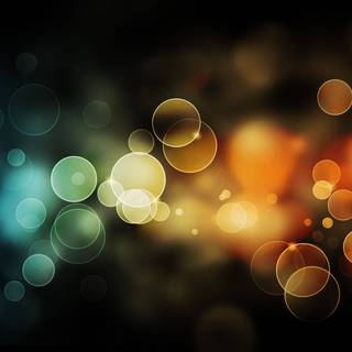 Orange glow wallpaper