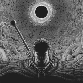 Berserk manga panel wallpaper