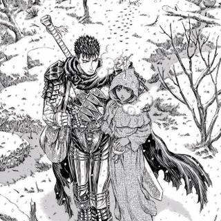 Berserk manga panel wallpaper