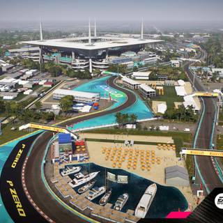 Circuit F1 wallpaper