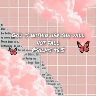 Christian pink wallpaper