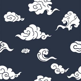 Japanese patterns wallpaper