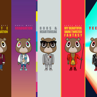 Kanye West album desktop wallpaper