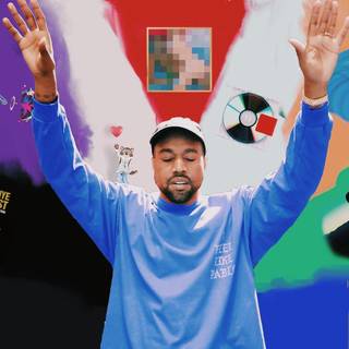 Kanye West album desktop wallpaper