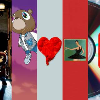 Kanye West album desktop wallpaper