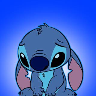 Cute Stitch iPhone wallpaper