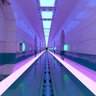 Liminal space desktop wallpaper