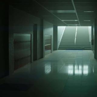 Liminal space desktop wallpaper