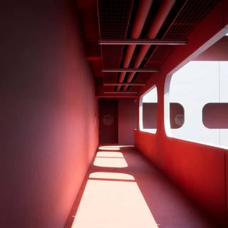 Liminal space desktop wallpaper