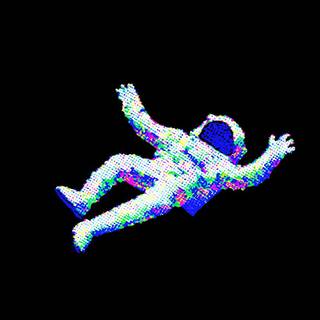 Glitch art desktop wallpaper