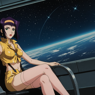 Cowboy Bebop Faye desktop wallpaper
