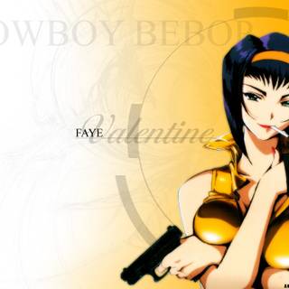 Cowboy Bebop Faye desktop wallpaper
