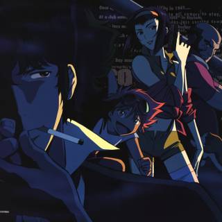 Cowboy Bebop Faye desktop wallpaper
