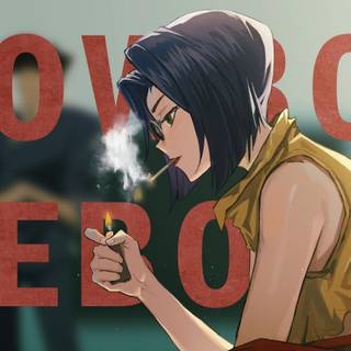 Cowboy Bebop Faye desktop wallpaper