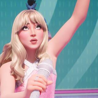 Sabrina Carpenter PS5 wallpaper