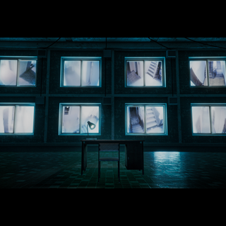 Liminal space desktop wallpaper